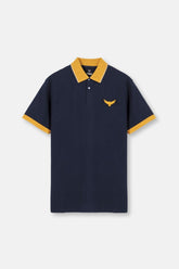 Contrast Collar Polo Shirt - Babylon